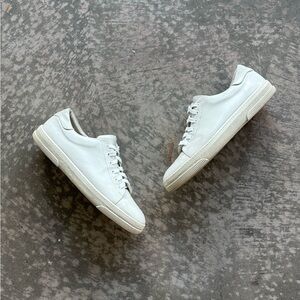 A.P.C. Leather Low Top Sneakers Size 43 EU / 10 US Cream